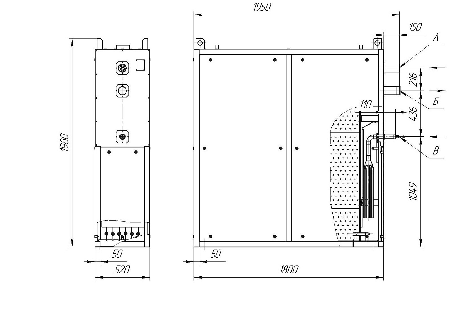 Пленочный испаритель ИП-27ПВ