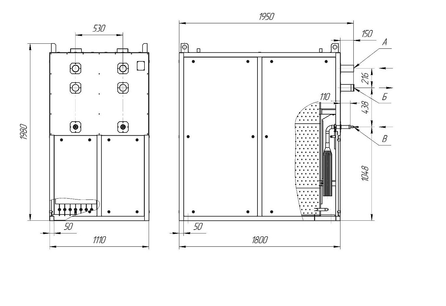 Пленочный испаритель ИП-63ПВ
