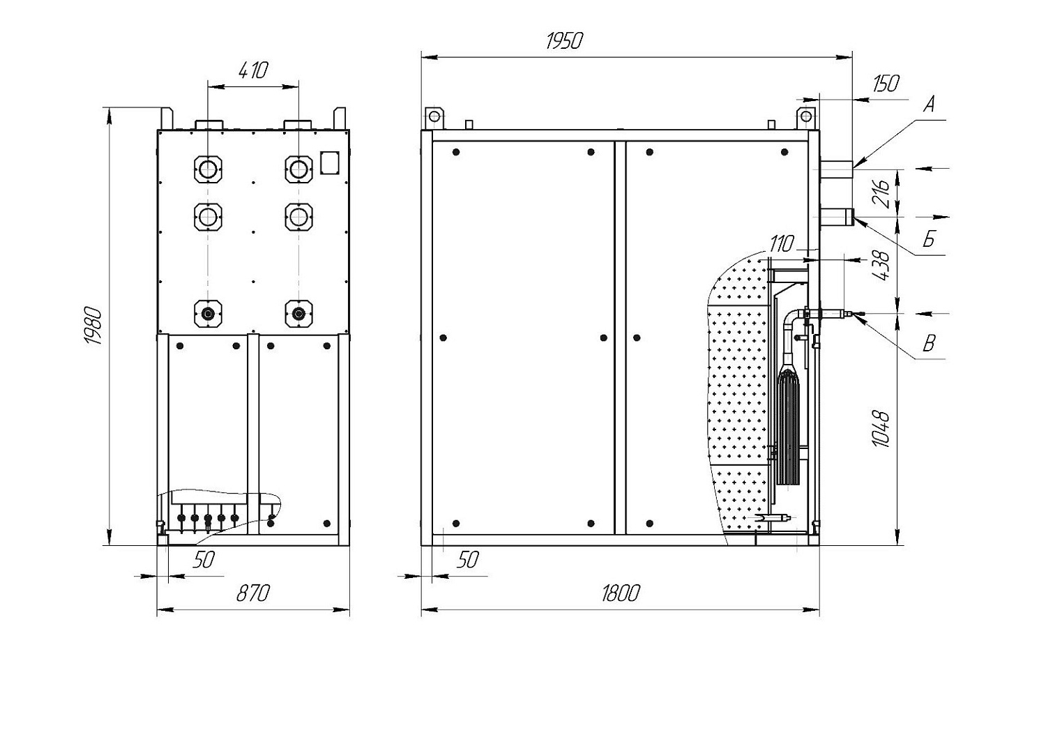 Пленочный испаритель ИП-45ПВ